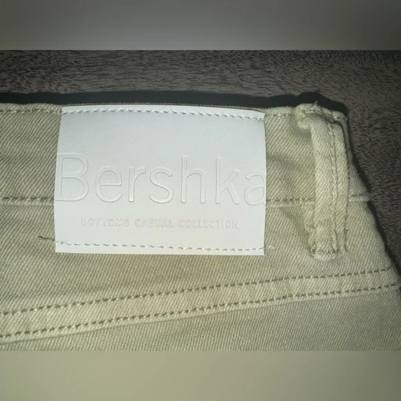 Bershka Kick Flair Jeans (Green, Size USA 10, NEW, Tags Included) - Picture 9 of 10